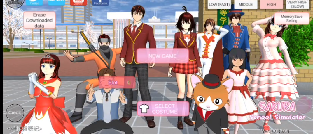 ӣУ԰5׷װŮ·ȥ(SAKURA SchoolSimulator)ͼ