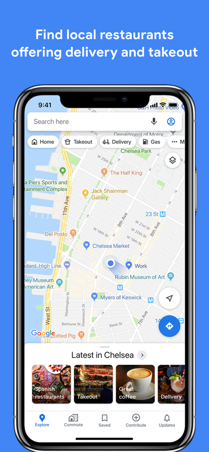 谷歌地图iPhone版(Google Maps)截图