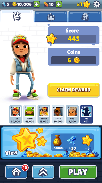 ܿ괺ڰ(Subway Surf)ͼ3