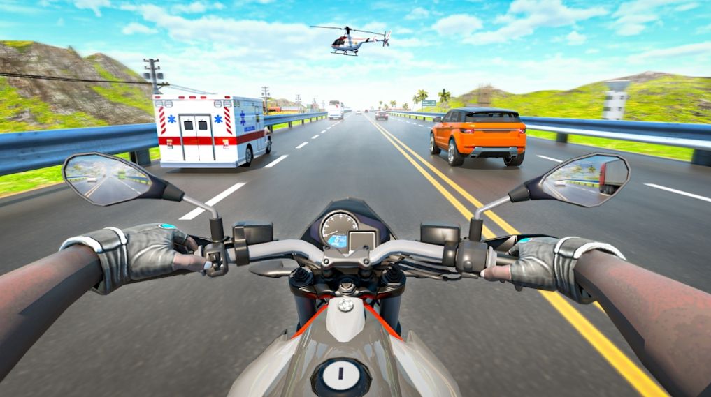 交通骑手摩托车赛车(Traffic Rider Moto Bike Racing)截图