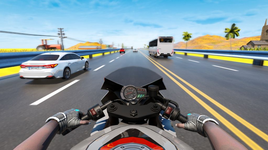 交通骑手摩托车赛车(Traffic Rider Moto Bike Racing)截图