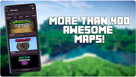 Maps Master for Minecraft PE插件截图