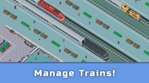 放置列车帝国大亨游戏(Idle Train Empire Tycoon)截图