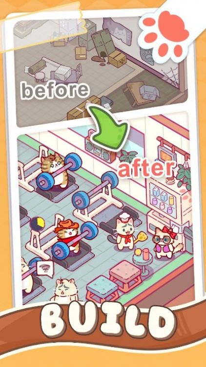 è佡Ϸ(Kitty Gym: Idle Cat Games)ͼ