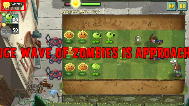 植物大战僵尸2国际版内置MOD菜单(Plants vs Zombies 2)截图