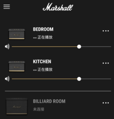Marshall Bluetooth app