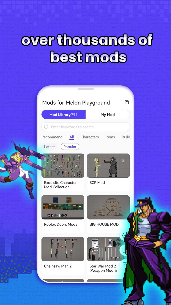 Mods for Melon Playground apkͼ
