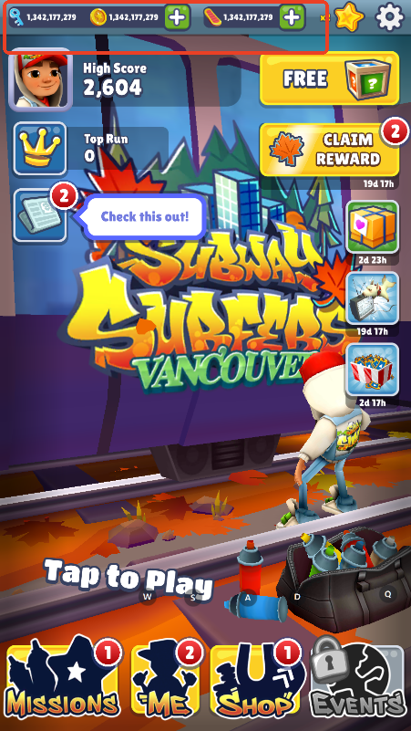 ܿʷ޵а(Subway Surf)