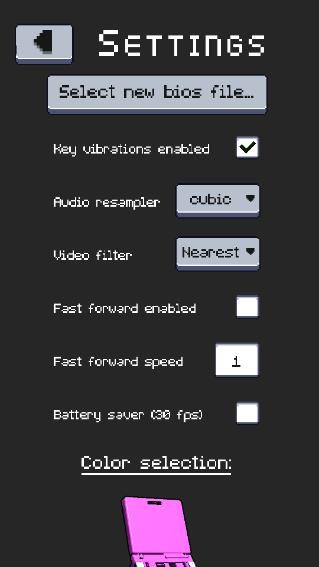 GBA Emulator؈D