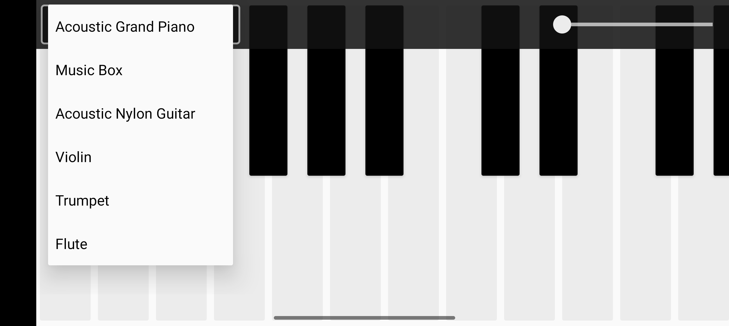 MIDI Piano截图