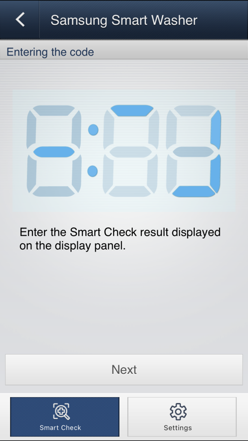 三星洗衣机智能控制app(Samsung Smart Washer)截图
