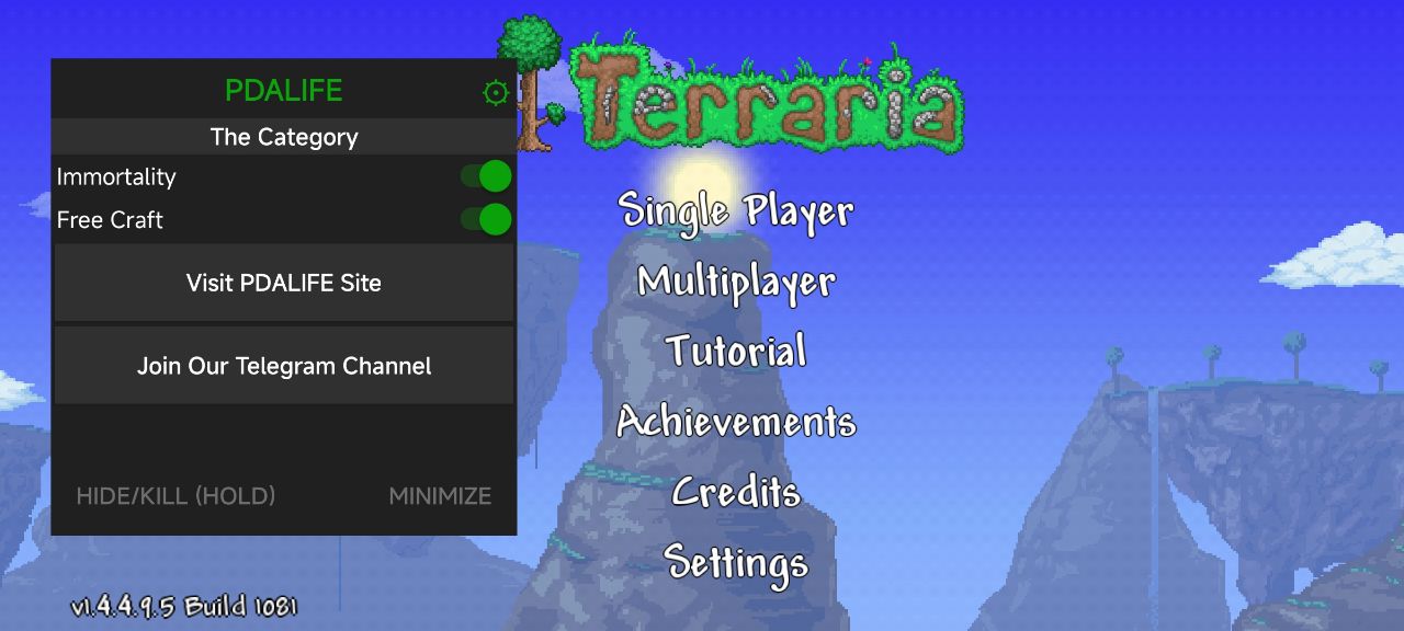 ̩(Terraria)ùܲ˵