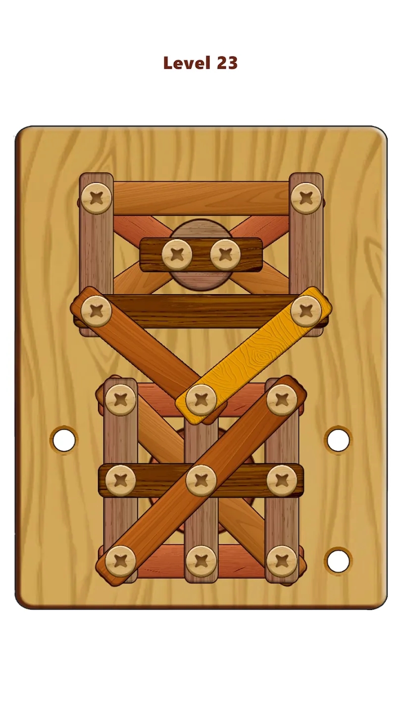 ĸ˨(Wood Nuts & Bolts Puzzle)؈D