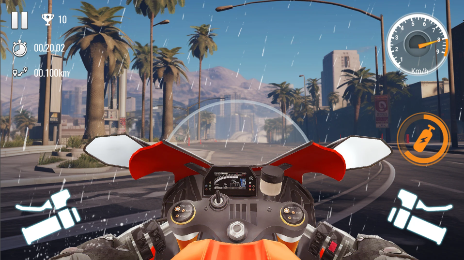 ͨгʻģ(Traffic Bike Driving Simulator)ͼ