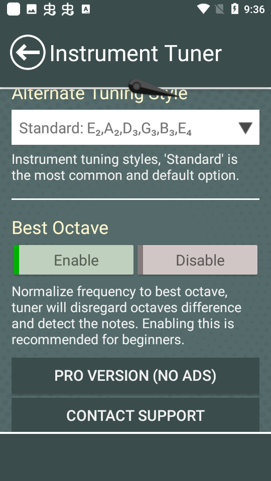 Instrument Tuner调音器截图