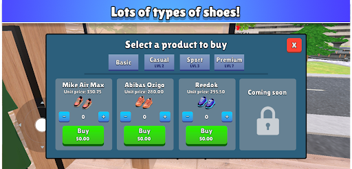 ЬϷ(Shoes Store Simulator)