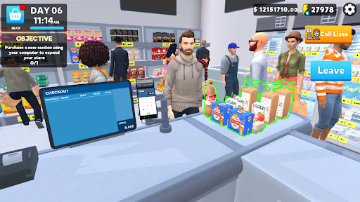 ģϷ3D޽Ұ(Supermarket Simulator Games 3D)ͼ