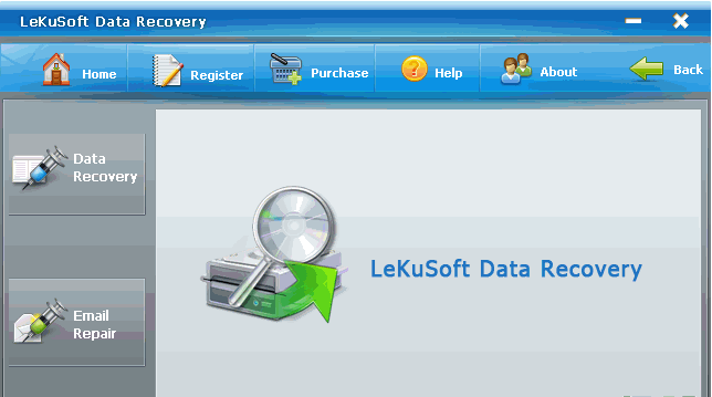 (sh)(j)֏(f) LeKuSoft Data Recovery؈D0