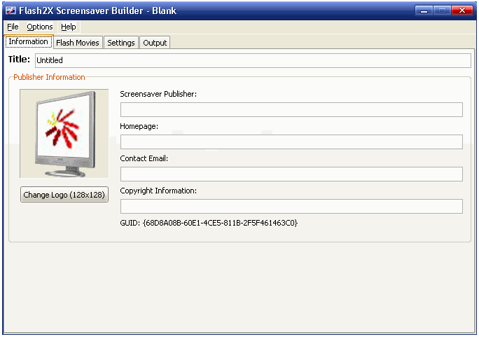 Flash2X Screensaver Builderͼ0