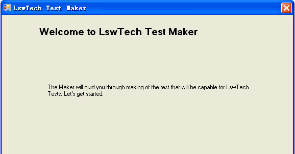 LswTech Test Makerͼ0