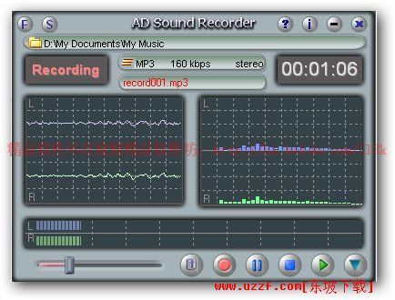 AD Sound Recorder v4.6.2ɫע-ܺõPC¼ͼ0