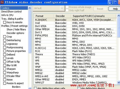 FFDShow MPEG-4 Video Decoderͼ0
