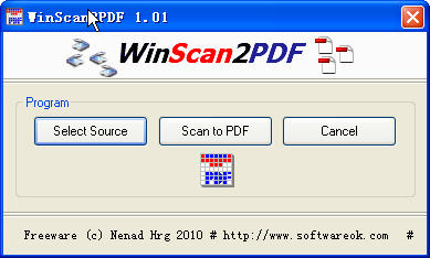 WinScan2PDF|ɨеļתΪPDFʽͼ0