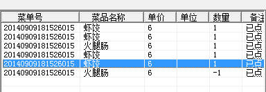 点菜