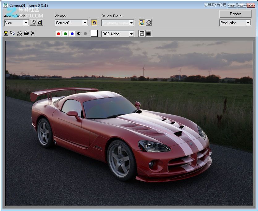 3DMAX����һ�������������Ⱦ�̳�