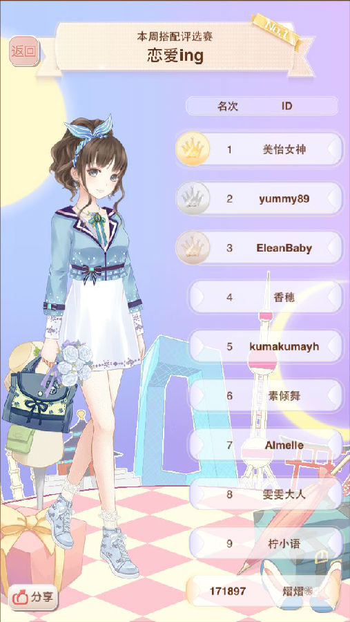 暖暖环游世界游戏截图