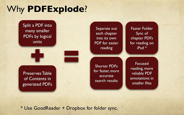 PDFExplode Mac版