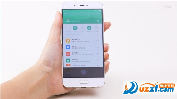 看看最新的miui8通知栏