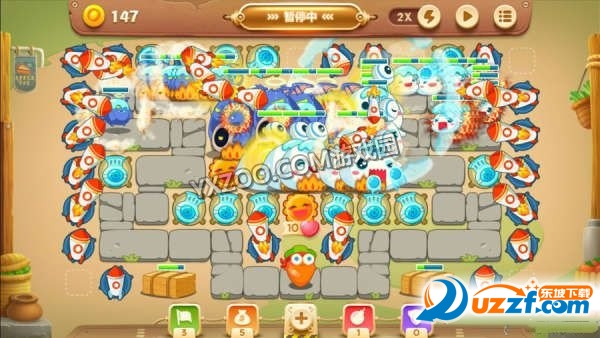 保卫萝卜3集市第5关卡怎么过 金萝卜通关攻略