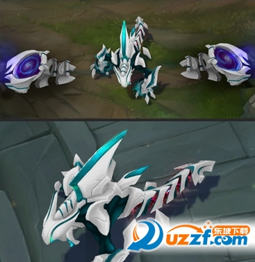 lol机械兽挖掘机自制特效皮肤