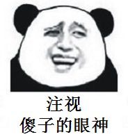 注视傻子的眼神表情包