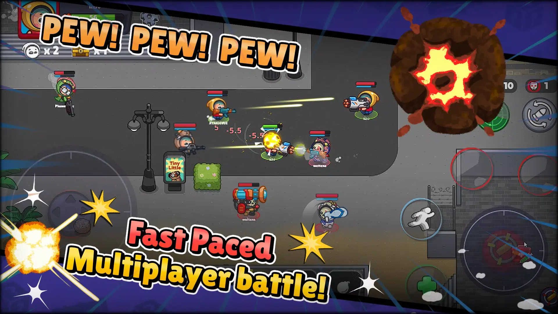 迷你大逃杀免谷歌游戏