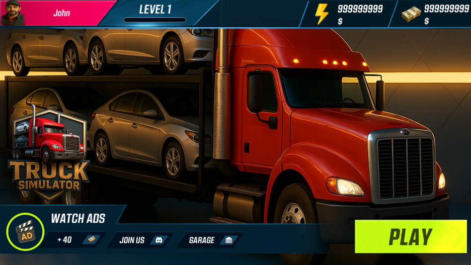 运输卡车模拟器无限金币版 运输卡车模拟器无限金币版