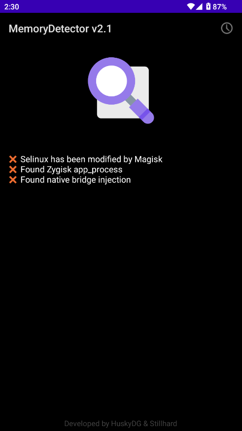 MemoryDetector检测 MemoryDetector检测