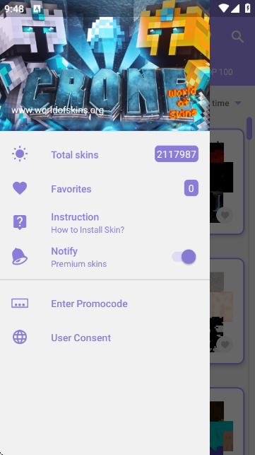 我的世界皮肤大师(SKINSMASTERforMinecraft)中文版