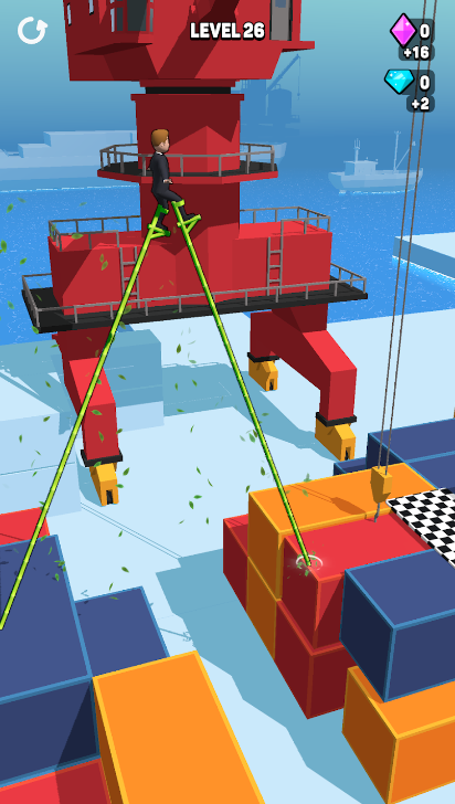 小人向前冲(StiltsRun)踩高跷行走大师 小人向前冲(StiltsRun)踩高跷行走大师