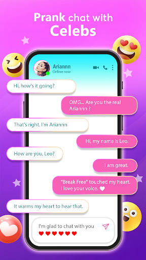 Idol Prank爱豆视频通话模拟器截图