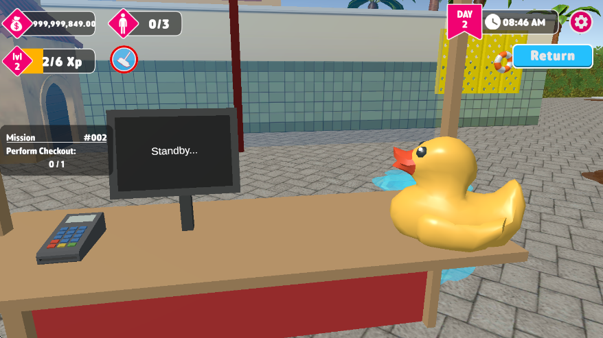 水上乐园经理模拟器无限金币版截图2