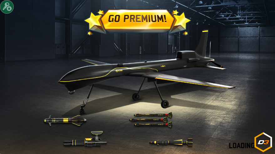 无人机暗影突袭3中文版辅助菜单截图