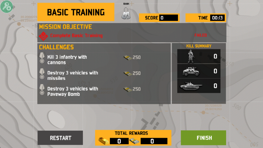 无人机暗影突袭3中文版辅助菜单截图