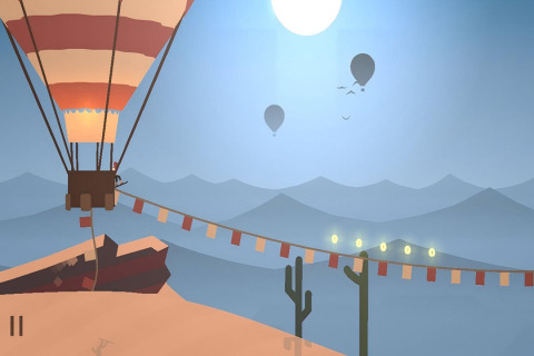 雪地滑翔机游戏截图2