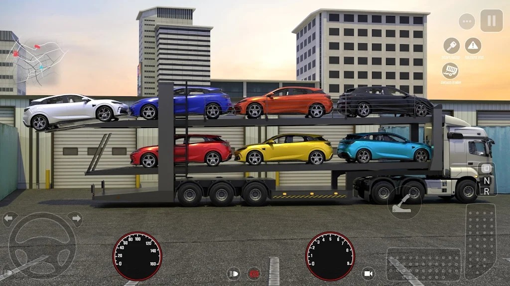 运输卡车模拟器无限金币版截图3