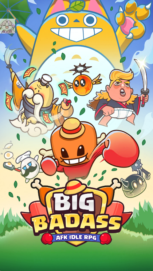 󻵵Ϸ˵Big Badass AFK Idle RPGͼ