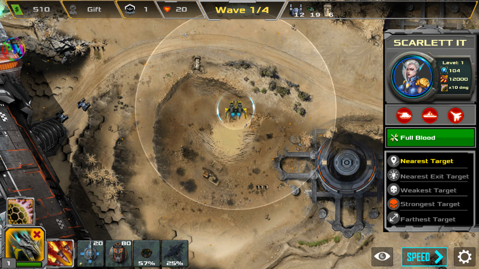 塔防传奇3未来战争内置菜单版Defense Legend 3截图3