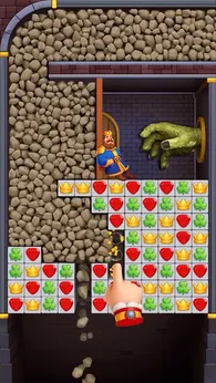 皇室冒险小游戏Kingdom Match Royal Adventure截图3