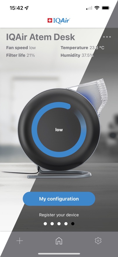 IQAir Atem空气净化器app截图0